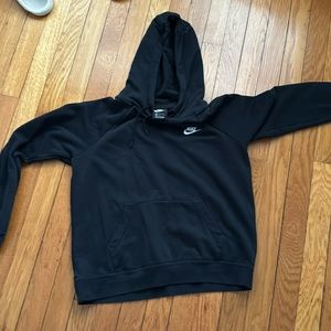 black nike hoodie